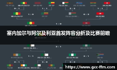塞内加尔与阿尔及利亚首发阵容分析及比赛前瞻